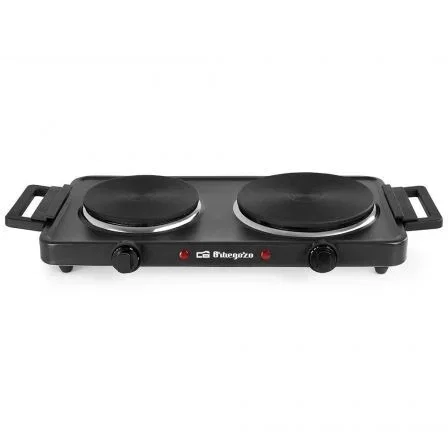Orbegozo Cocina Eléctrica PE2855 2 Placas 155 y 185mm 1000W 1500W Orbegozo Cocina Eléctrica PE2855 2 Placas 155 y 185mm 1000W 1500W
